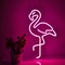 Summer Pink Flamingo Neon Light – Tropical LED Sign for Summer Room Décor, Pool Parties, Beach Bars, and More